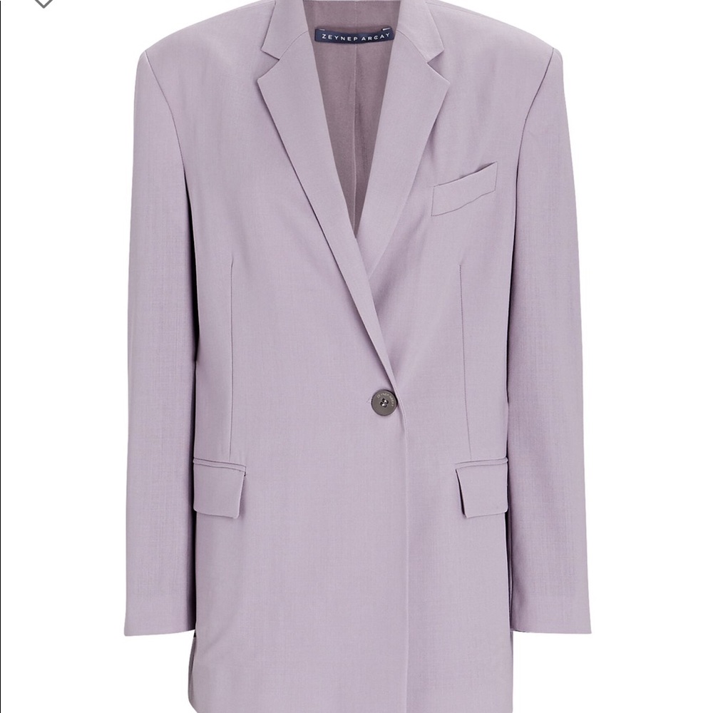 Zeynep Arçay lavender blazer, size 2 - Picture 2 of 7